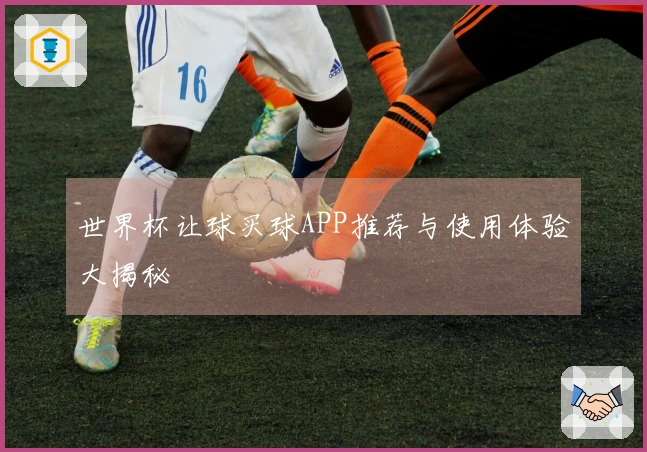 世界杯让球买球APP推荐与使用体验大揭秘